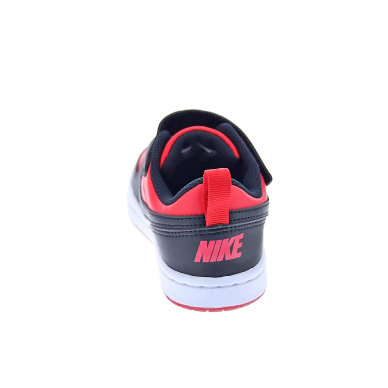 Zapatillas Nike zapatos Niño modelo Court Borought Rojo 