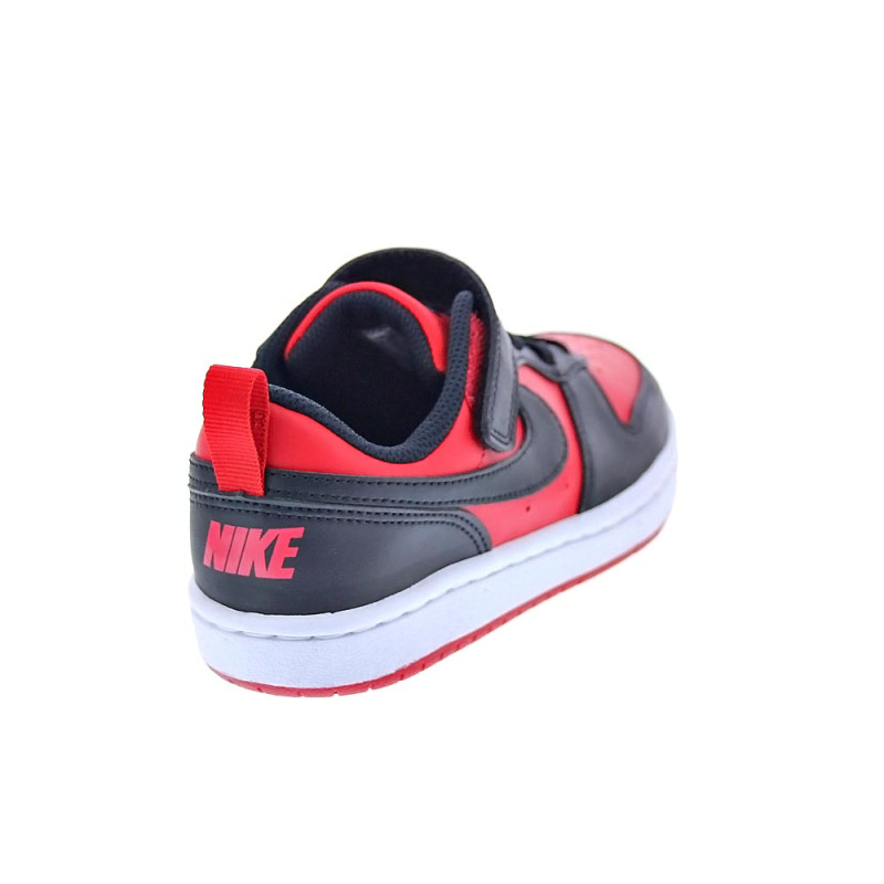 Zapatillas Nike zapatos Niño modelo Court Borought Rojo 