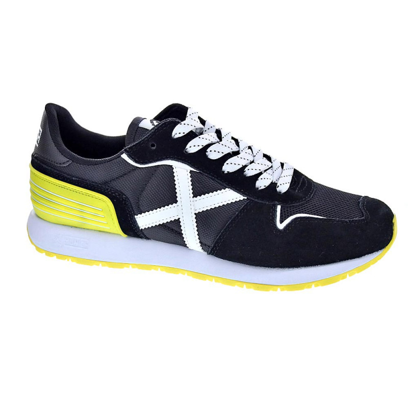 Zapatillas Munich zapatos Hombre modelo Massana Club Negro 