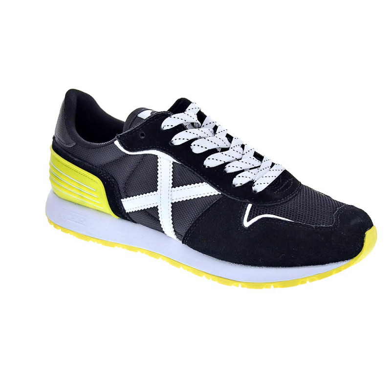Zapatillas Munich zapatos Hombre modelo Massana Club Negro 
