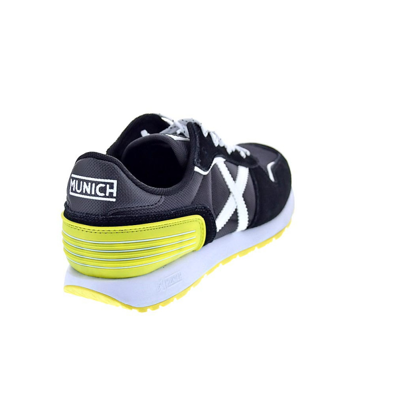 Zapatillas Munich zapatos Hombre modelo Massana Club Negro 