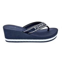 Sandalias Tommy Hilfiger zapatos Mujer modelo Wedge Sandal Azul 