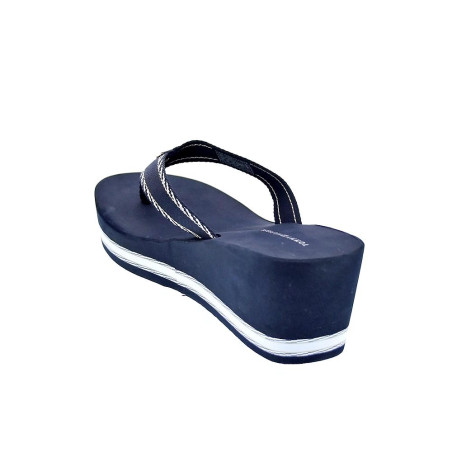 Sandalias Tommy Hilfiger zapatos Mujer modelo Wedge Sandal Azul 