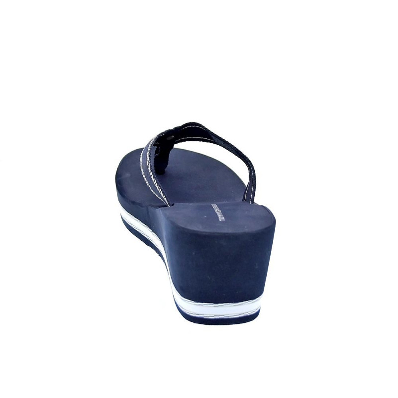 Sandalias Tommy Hilfiger zapatos Mujer modelo Wedge Sandal Azul 