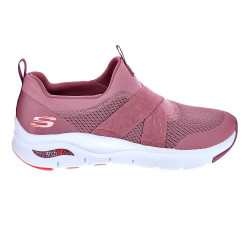 Zapatillas Skechers zapatos Mujer modelo Arch Fit Rosa 