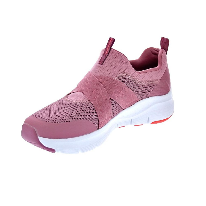 Zapatillas Skechers zapatos Mujer modelo Arch Fit Rosa 