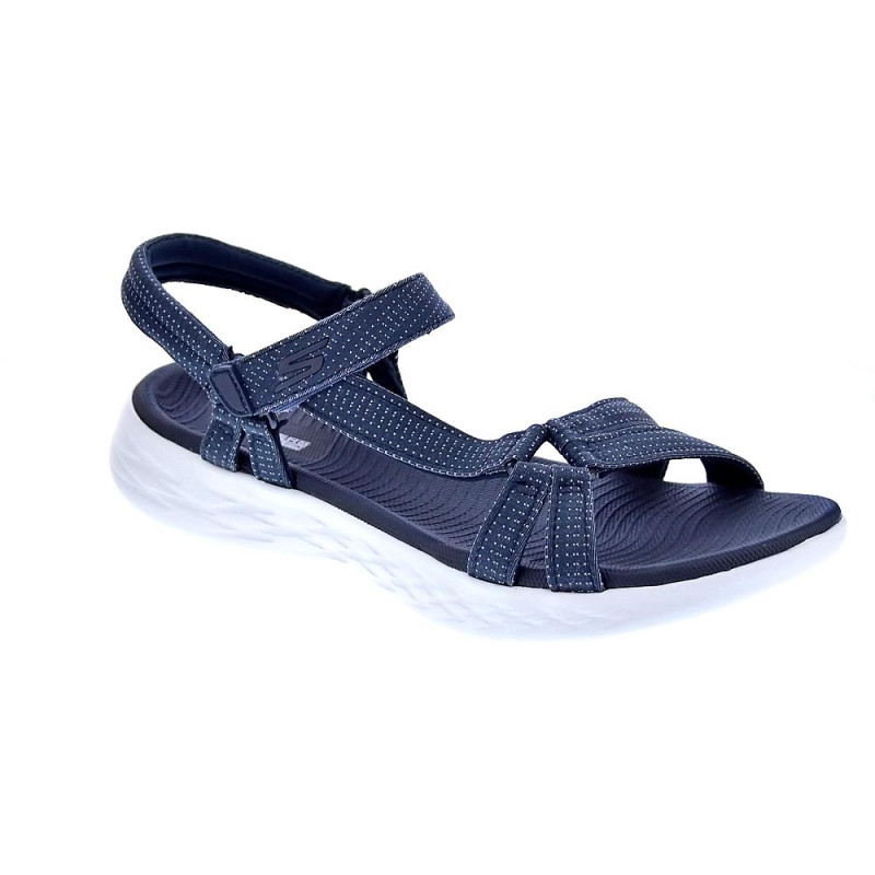 Sandalias Skechers zapatos Mujer modelo On the Go Azul 