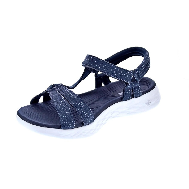 Sandalias Skechers zapatos Mujer modelo On the Go Azul 