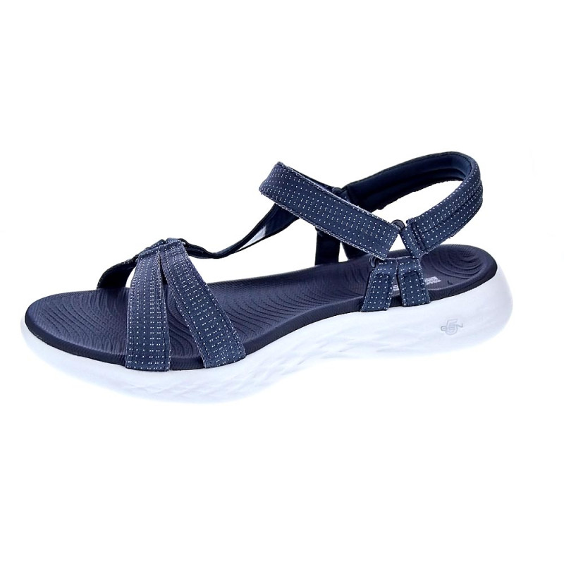 Sandalias Skechers zapatos Mujer modelo On the Go Azul 