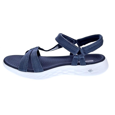 Sandalias Skechers zapatos Mujer modelo On the Go Azul 