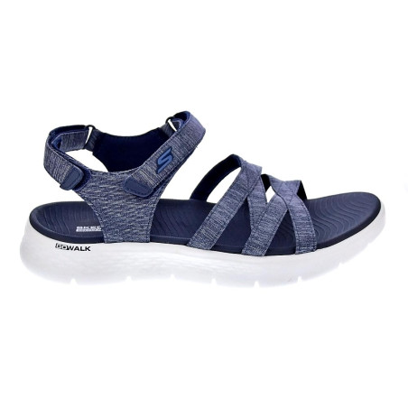 Sandalias Skechers zapatos Mujer modelo Go Walk Azul 