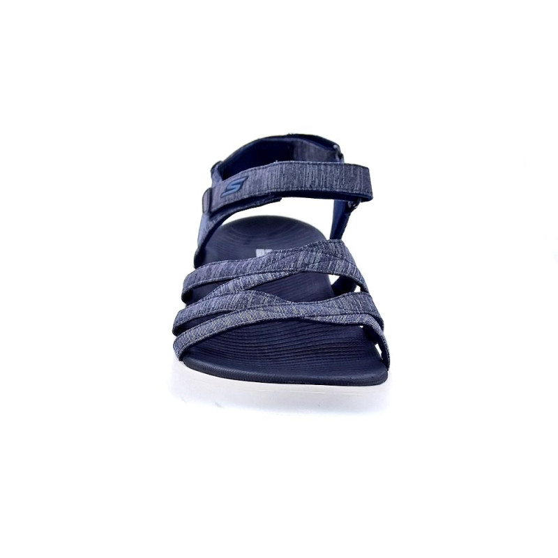 Sandalias Skechers zapatos Mujer modelo Go Walk Azul 