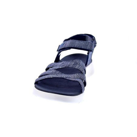 Sandalias Skechers zapatos Mujer modelo Go Walk Azul 