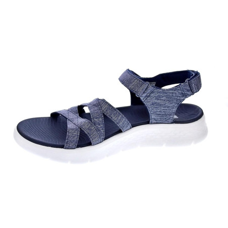 Sandalias Skechers zapatos Mujer modelo Go Walk Azul 