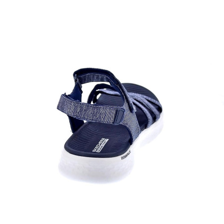 Sandalias Skechers zapatos Mujer modelo Go Walk Azul 
