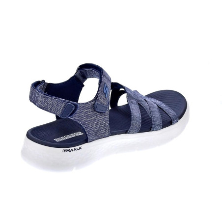 Sandalias Skechers zapatos Mujer modelo Go Walk Azul 