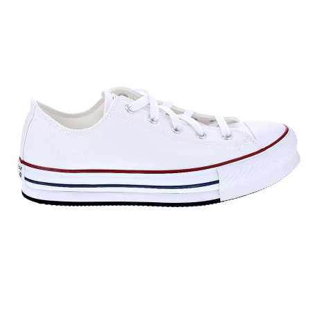 Zapatillas Converse zapatos Mujer modelo Chuck Taylor All Star Plataforma Blanco Cordón
