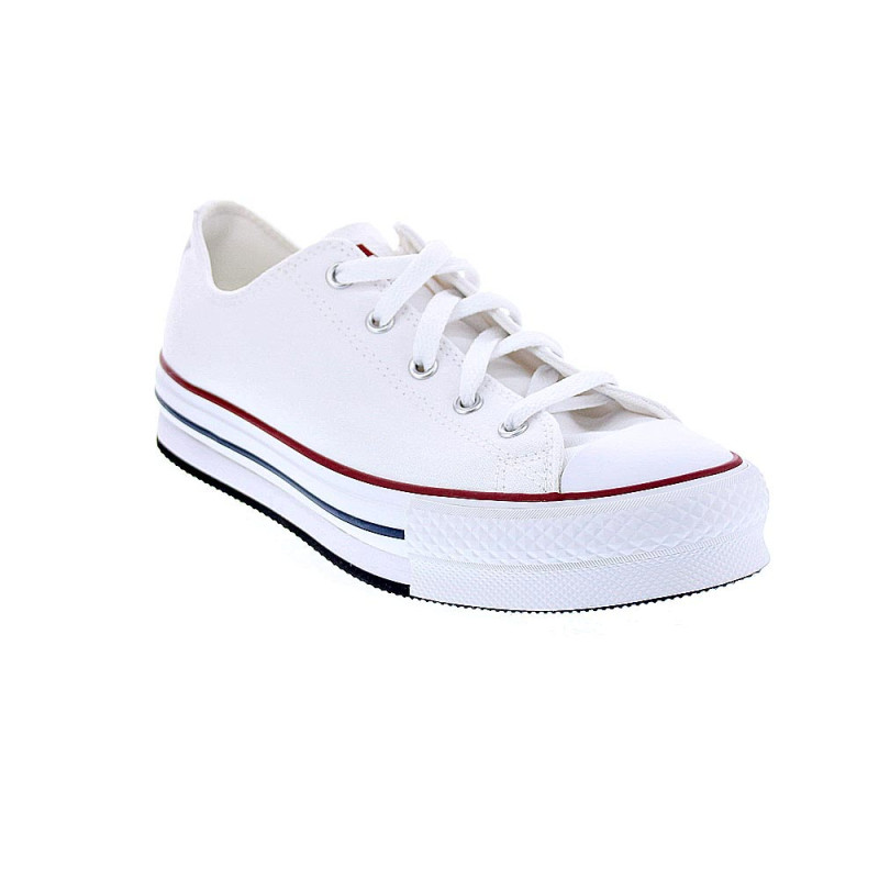 Zapatillas Converse zapatos Mujer modelo Chuck Taylor All Star Plataforma Blanco Cordón
