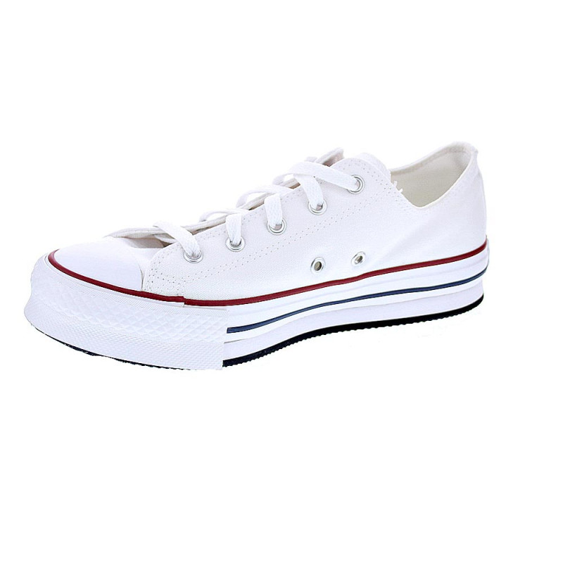 Zapatillas Converse zapatos Mujer modelo Chuck Taylor All Star Plataforma Blanco Cordón