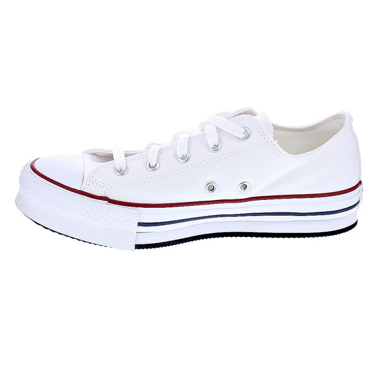 Zapatillas Converse zapatos Mujer modelo Chuck Taylor All Star Plataforma Blanco Cordón