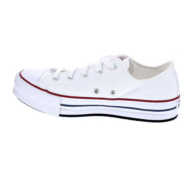 Zapatillas Converse zapatos Mujer modelo Chuck Taylor All Star Plataforma Blanco Cordón