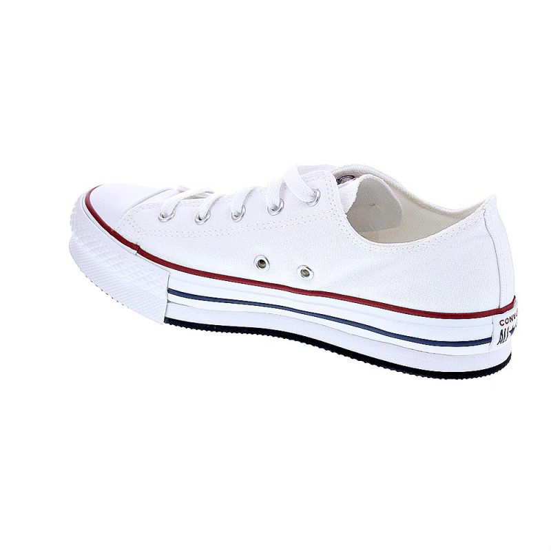 Zapatillas Converse zapatos Mujer modelo Chuck Taylor All Star Plataforma Blanco Cordón