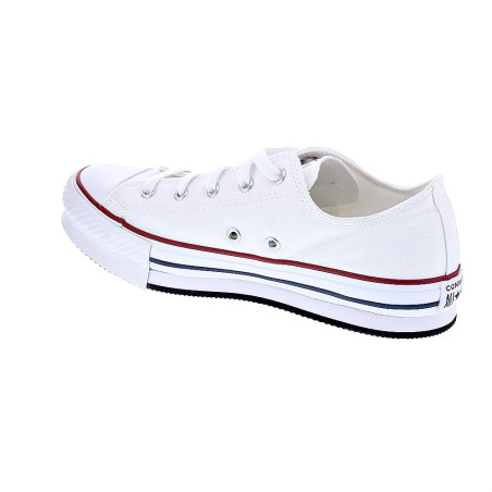 Zapatillas Converse zapatos Mujer modelo Chuck Taylor All Star Plataforma Blanco Cordón