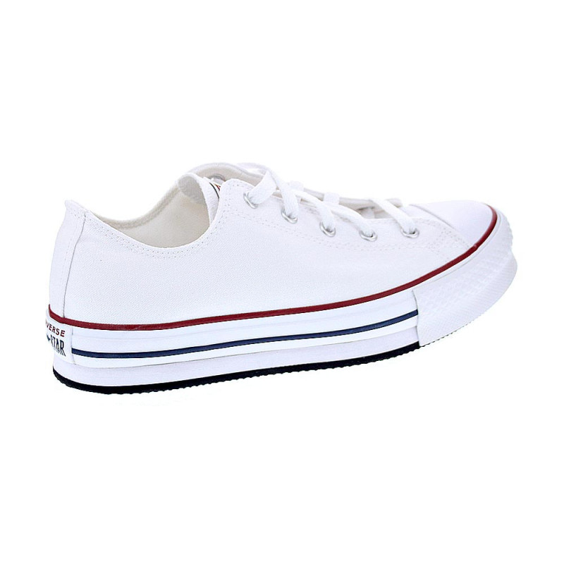 Zapatillas Converse zapatos Mujer modelo Chuck Taylor All Star Plataforma Blanco Cordón