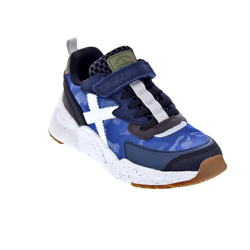 Zapatillas Munich zapatos Niño modelo Mini Track Vco Azul 