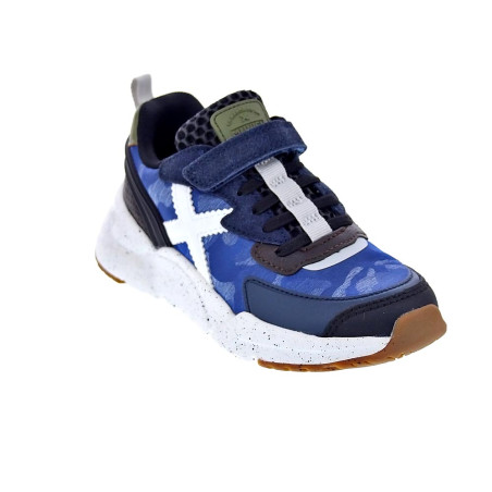 Zapatillas Munich zapatos Niño modelo Mini Track Vco Azul 