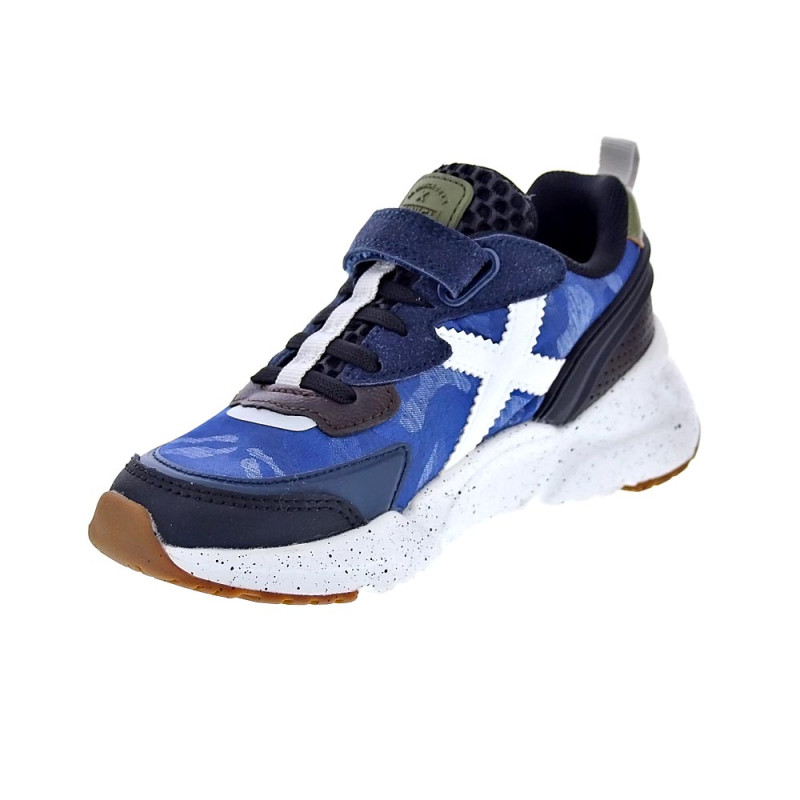 Zapatillas Munich zapatos Niño modelo Mini Track Vco Azul 