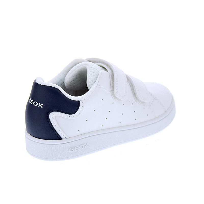 Zapatillas Geox zapatos Niño modelo Eclyper Blanco Velcro