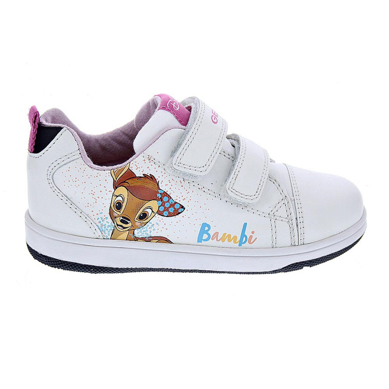 Zapatillas Geox zapatos Niña modelo New Flick Blanco 