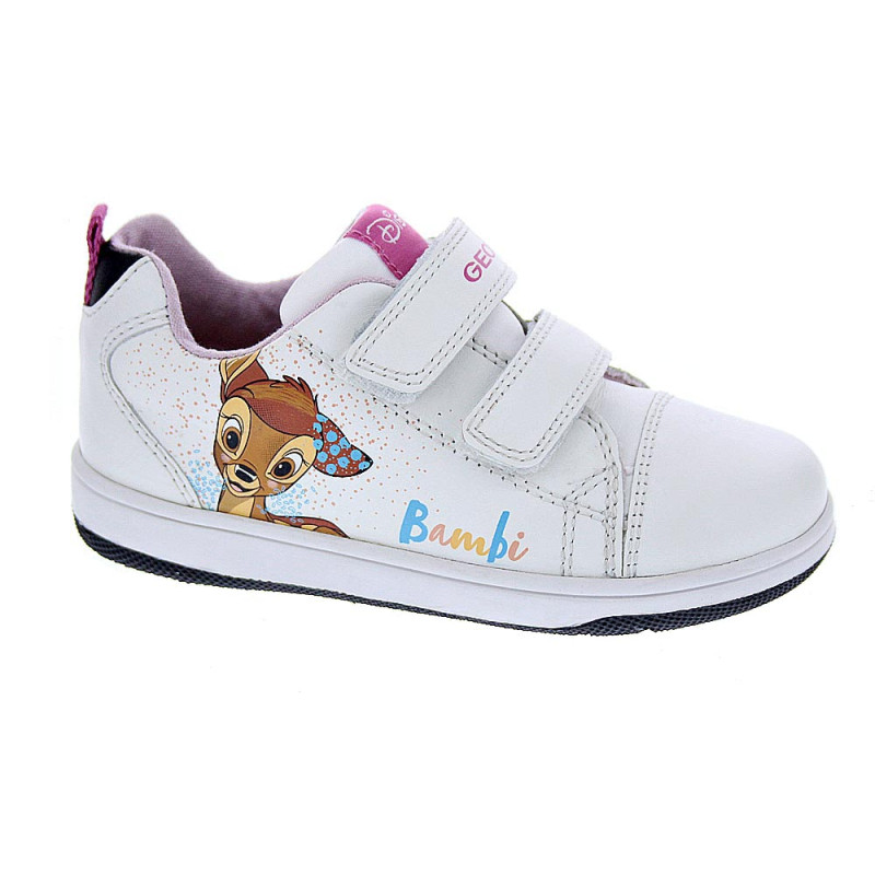 Zapatillas Geox zapatos Niña modelo New Flick Blanco 