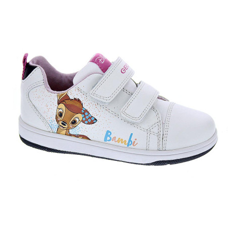 Zapatillas Geox zapatos Niña modelo New Flick Blanco 