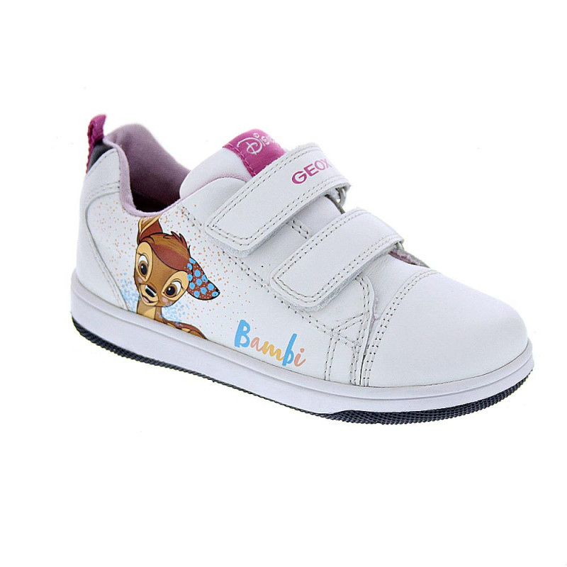 Zapatillas Geox zapatos Niña modelo New Flick Blanco 