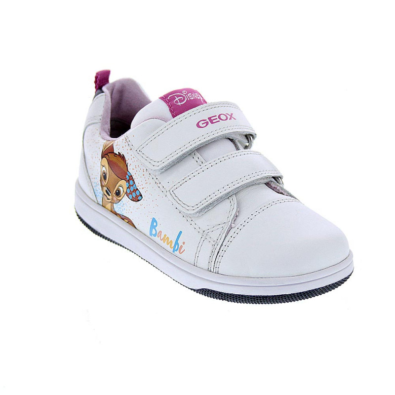 Zapatillas Geox zapatos Niña modelo New Flick Blanco 