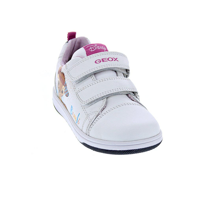 Zapatillas Geox zapatos Niña modelo New Flick Blanco 