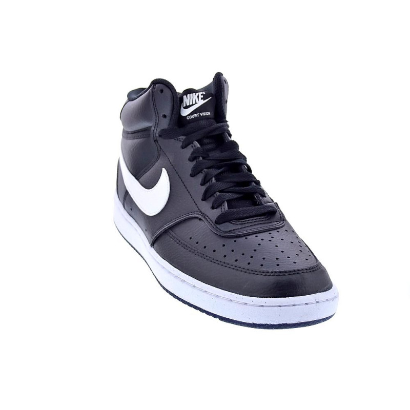 Zapatillas botas Nike zapatos Hombre modelo Court Vision Negro 
