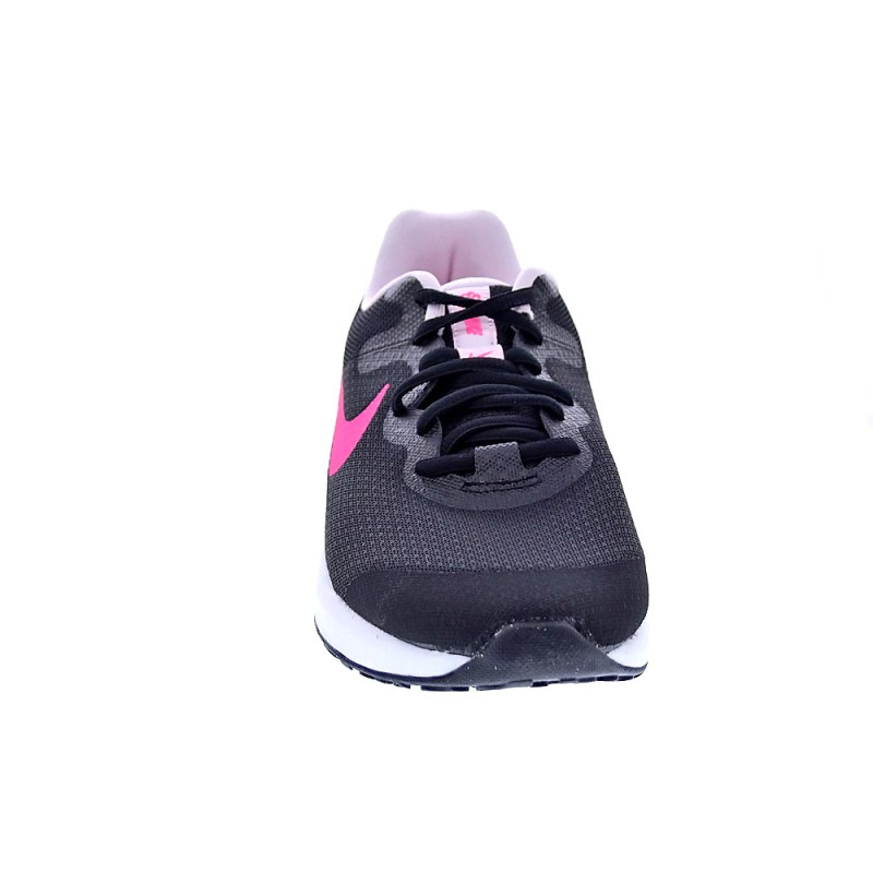 Zapatillas Nike zapatos Niña modelo Revolution cordón Negro 