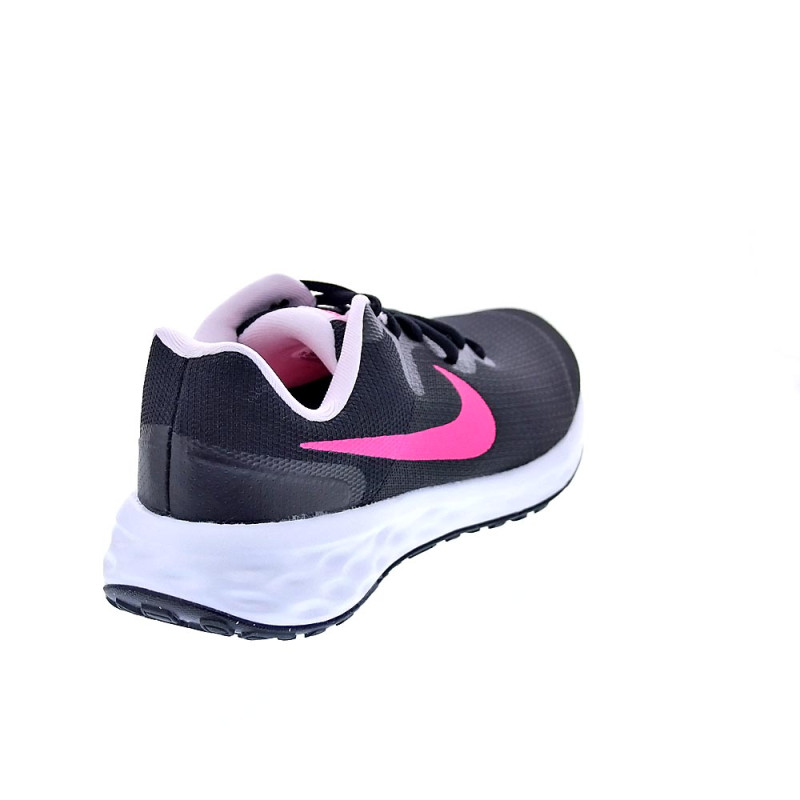 Zapatillas Nike zapatos Niña modelo Revolution cordón Negro 