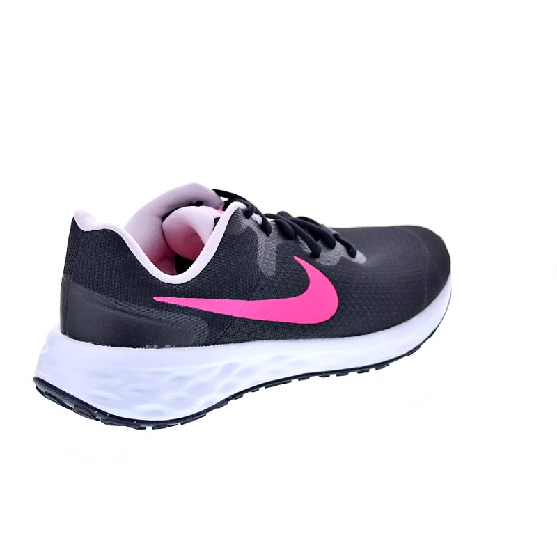 Zapatillas Nike zapatos Niña modelo Revolution cordón Negro 