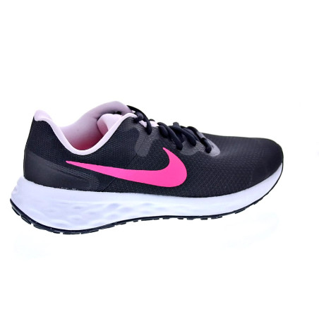 Zapatillas Nike zapatos Niña modelo Revolution cordón Negro 