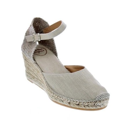 Alpargatas Toni Pons zapatos Mujer modelo Caldes Gris 