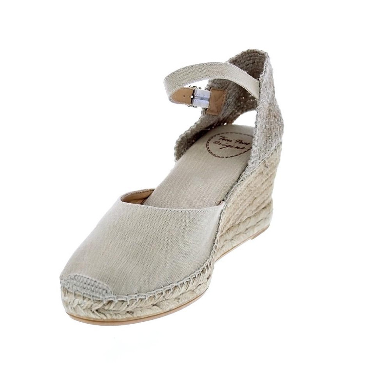 Alpargatas Toni Pons zapatos Mujer modelo Caldes Gris 