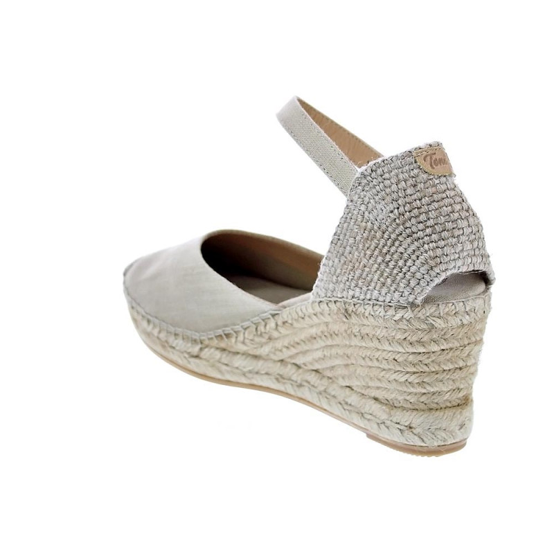 Alpargatas Toni Pons zapatos Mujer modelo Caldes Gris 