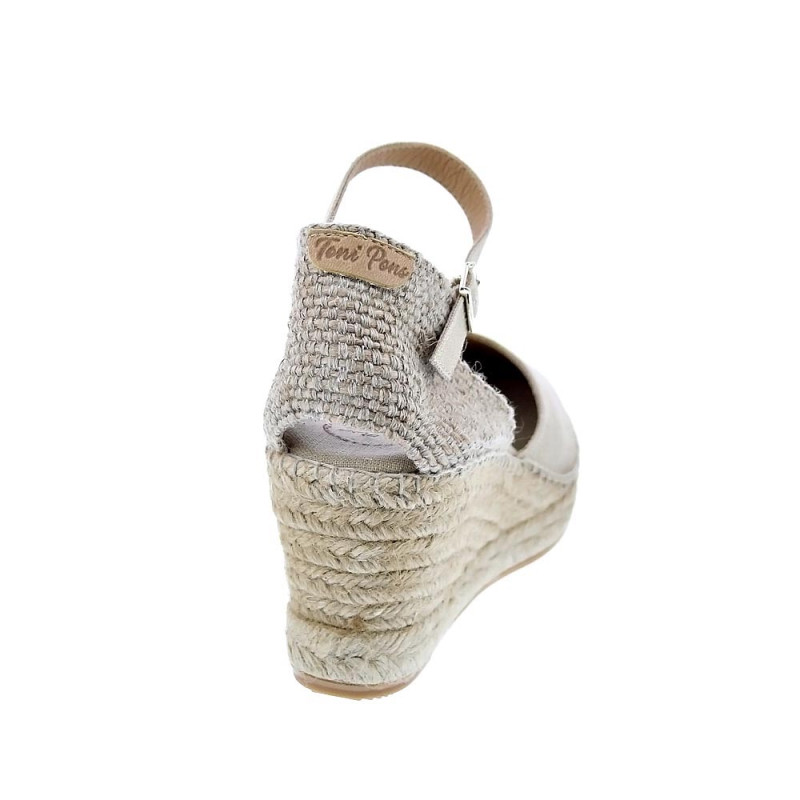 Alpargatas Toni Pons zapatos Mujer modelo Caldes Gris 