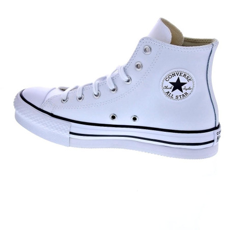 Zapatillas botas Converse zapatos Mujer modelo Chuck Taylor Plataforma Piel Blanco Cordón