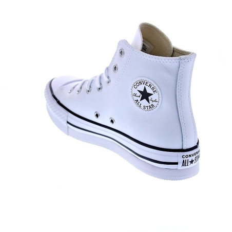Zapatillas botas Converse zapatos Mujer modelo Chuck Taylor Plataforma Piel Blanco Cordón
