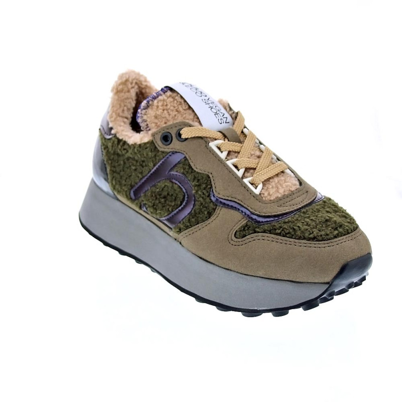 Zapatillas Duuo zapatos Mujer modelo Calma High Beige 